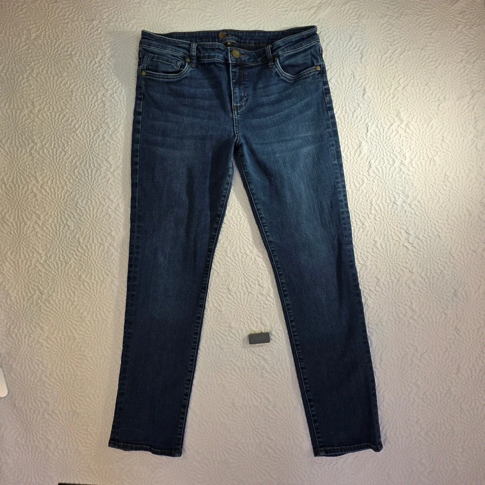 KUT from the Kloth Angie Relaxed Boyfriend Jeans Size 12‎